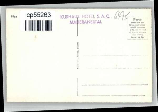 Amsteg ? Manderanertal Hotel – Bild 2