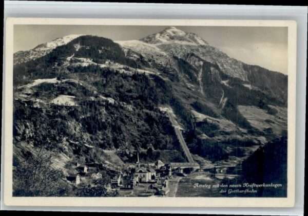 Amsteg Kraftwerkanlagen
