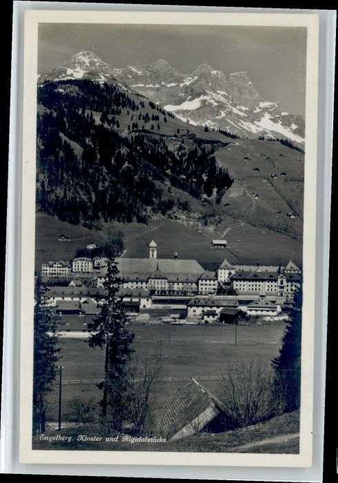 Engelberg OW Engelberg Kloster Rigidalstöcke