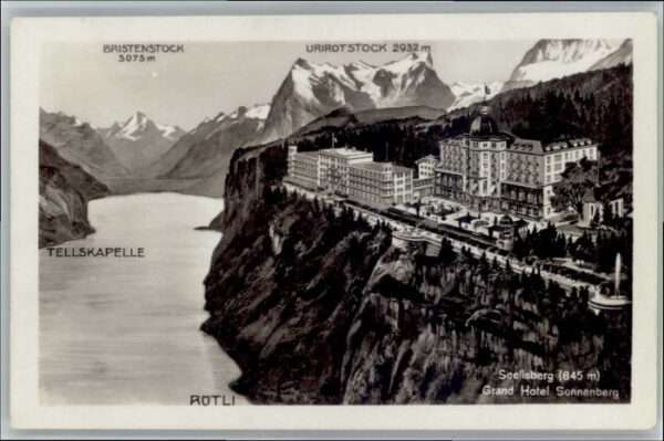 Seelisberg UR Seelisberg Grand Hotel Sonnenberg