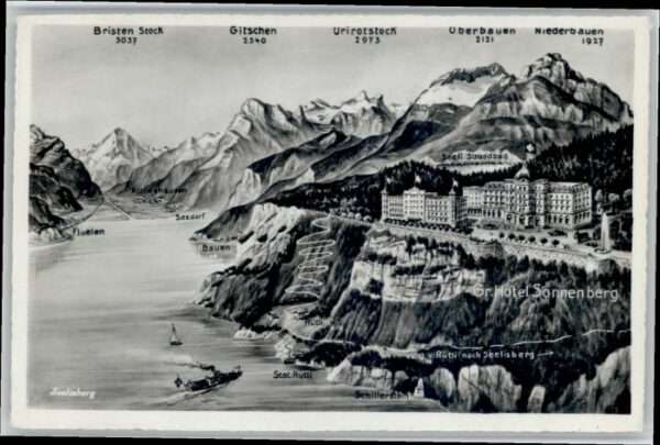 Seelisberg UR Seelisberg Hotel Sonnenberg