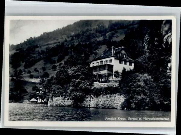 Gersau Vierwaldstaettersee Gersau Pension Kreuz