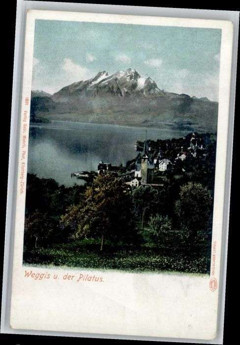 Weggis Vierwaldstaettersee Weggis Pilatus
