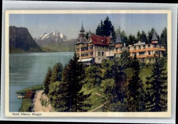 Weggis Vierwaldstaettersee Weggis Hotel Albana