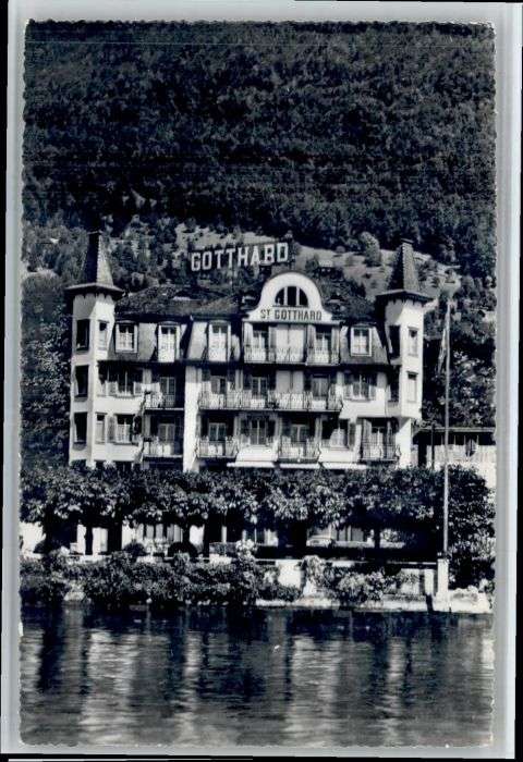 Weggis Vierwaldstaettersee Weggis Hotel Pension St Gotthard
