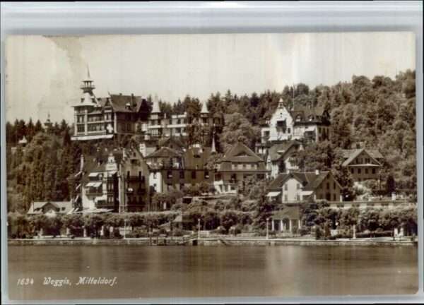 Weggis Vierwaldstaettersee Weggis Mitteldorf