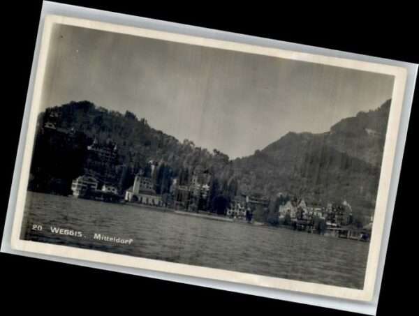 Weggis Vierwaldstaettersee Weggis Mitteldorf