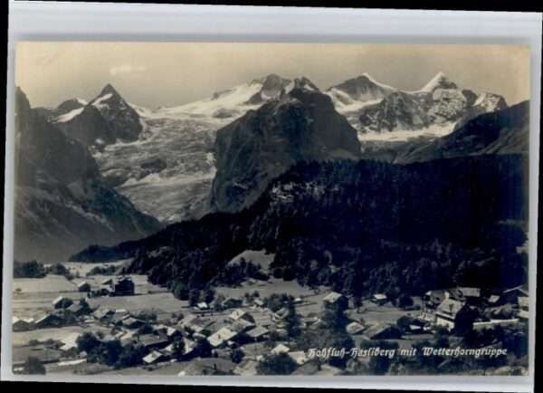 Hasliberg Hohfluh Wetterhorngruppe