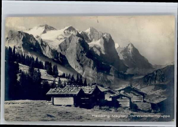 Hasliberg Hohfluh Wetterhorngruppe