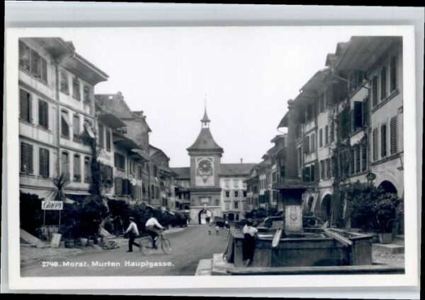 Murten Morat Murten Hauptgasse