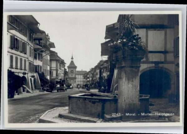 Murten Morat Murten Hauptgasse