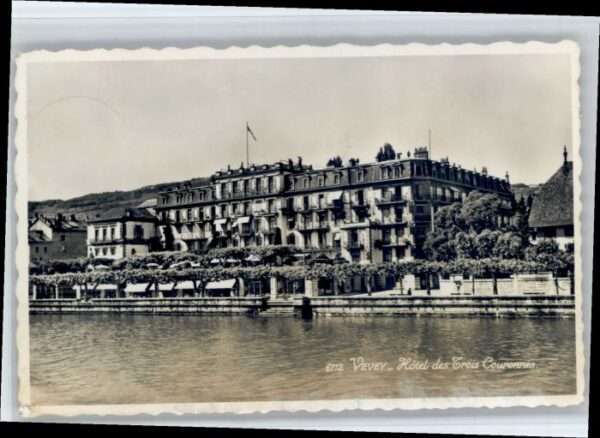 Vevey VD Vevey Hotel du Trois Couronnes