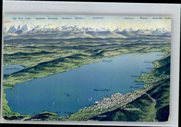 Neuchatel NE Neuchatel Fliegeraufnahme
