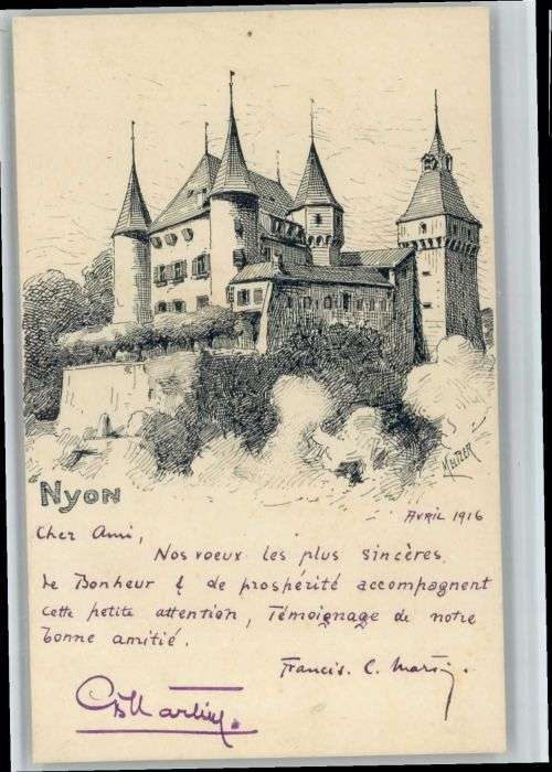 Nyon VD Nyon Künstler Meltzer