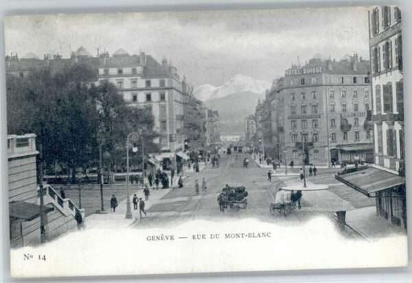 Genf GE Genf Rue du Mont Blanc