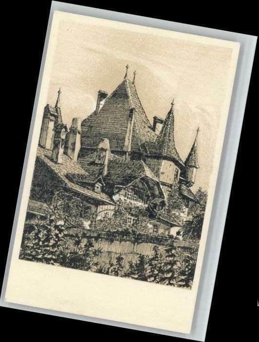 Bern BE Bern Zeichnung von Schülern Gymnasium B