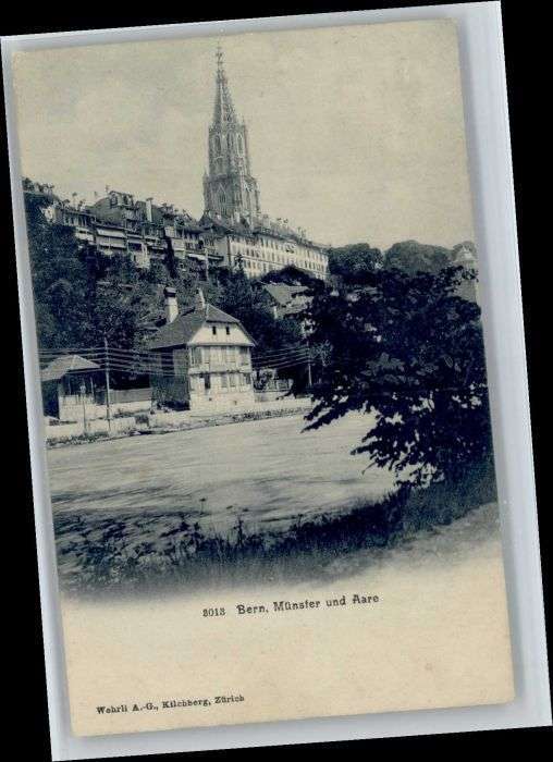 Bern BE Bern Münster Aare