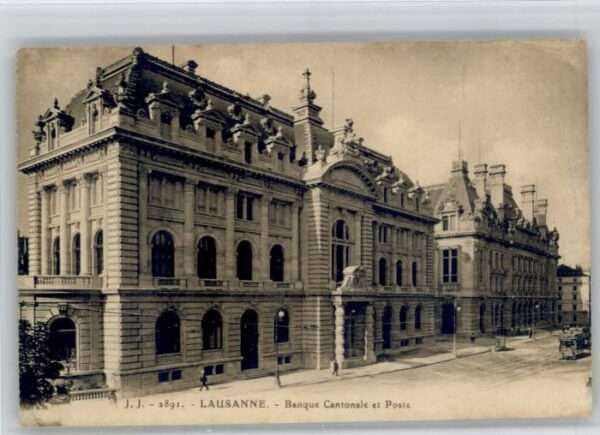 Lausanne VD Lausanne Bank Cantonale et Post