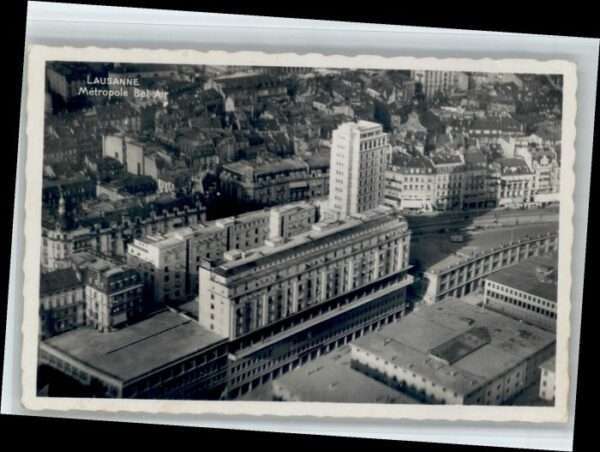 Lausanne VD Lausanne Fliegeraufnahme