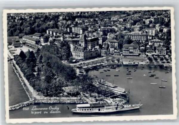 Lausanne VD Lausanne Fliegeraufnahme