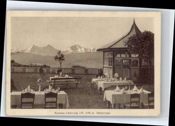 Solothurn [Stempelabschlag] Kurhaus Lüdernalp