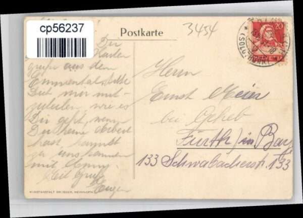 Solothurn [Stempelabschlag] Kurhaus Lüdernalp – Bild 2