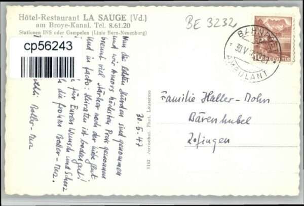 Ins Hotel Restaurant La Sauge – Bild 2