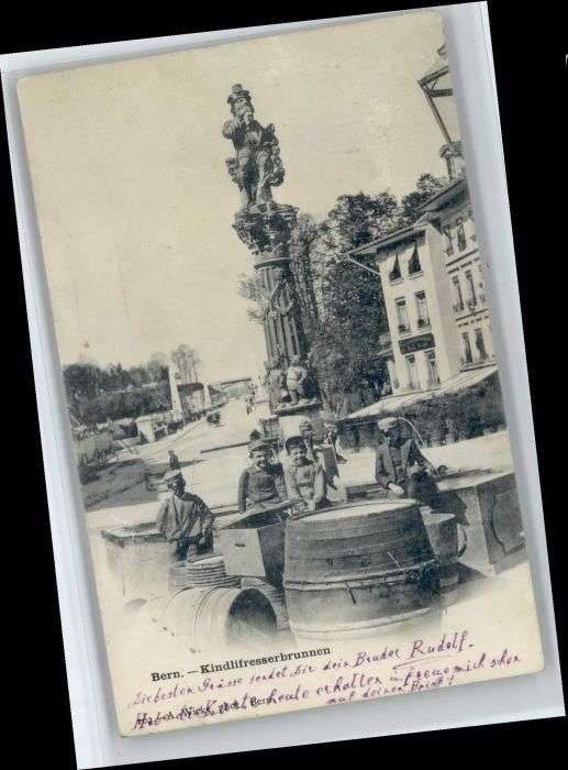 Bern BE Bern Kindlifresserbrunnen