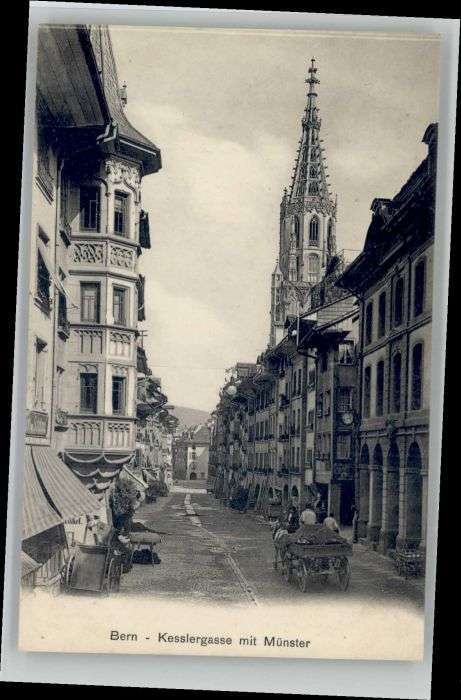 Bern BE Bern Kesslergasse Münster