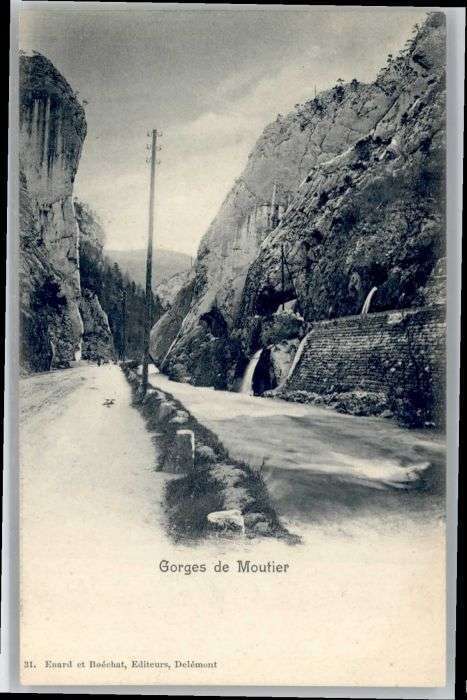 Moutier BE Moutier Gorges
