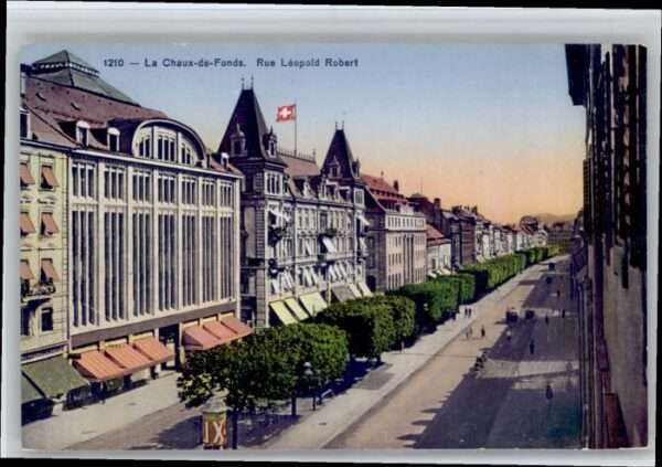 La Chaux-de-Fonds Rue Leopold Robert