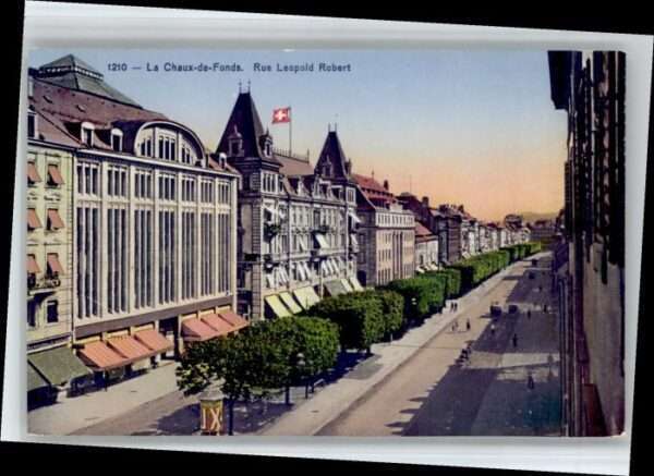 La Chaux-de-Fonds Rue Leopold Robert