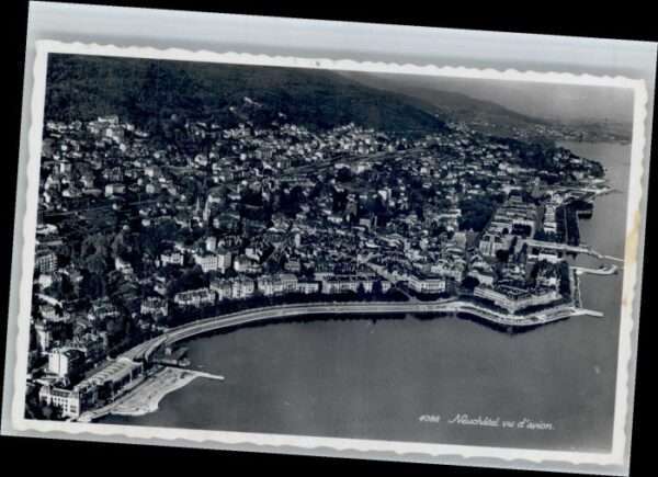 Neuchatel NE Neuchatel Fliegeraufnahme