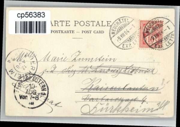 Neuchatel NE Neuchatel Hotel des Postes – Bild 2