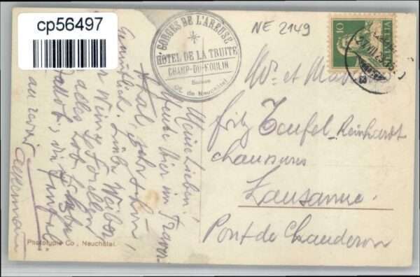 Champ-du-Moulin Hotel de la Truite – Bild 2