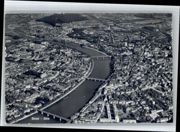 Basel BS Basel Fliegeraufnahme
