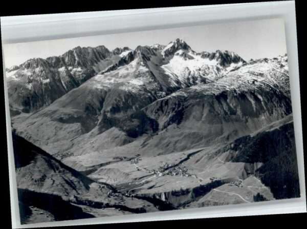 Sedrun Fliegeraufnahme