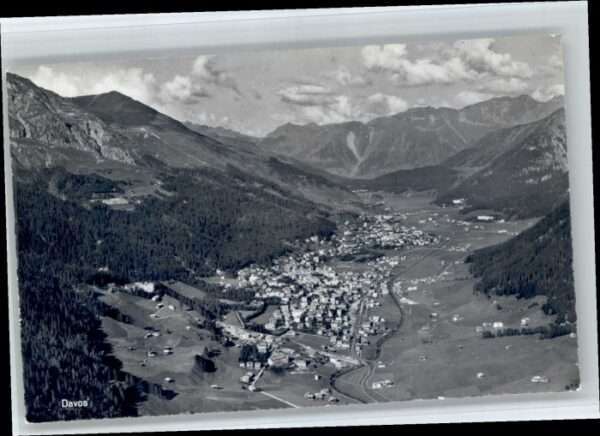 Davos GR Davos Platz Fliegeraufnahme