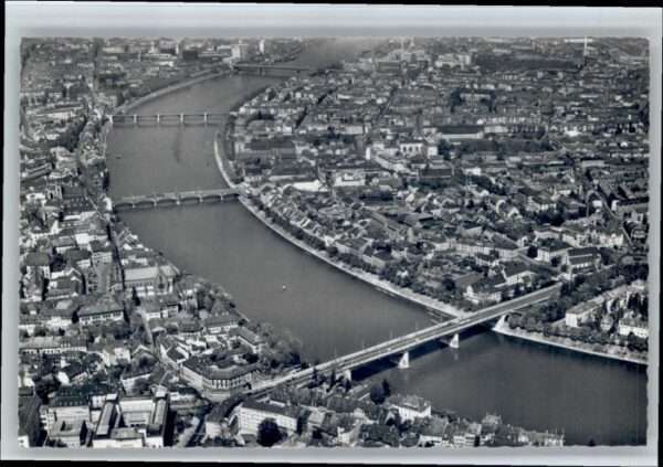 Basel BS Basel Fliegeraufnahme