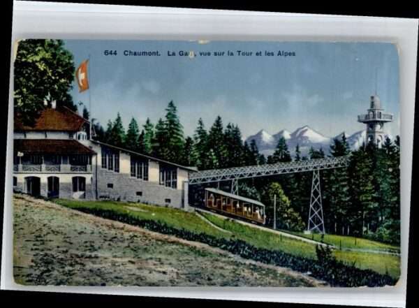 Chaumont NE Zahnradbahn