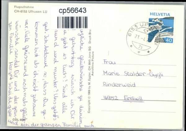 Ufhusen Fliegeraufnahme – Bild 2