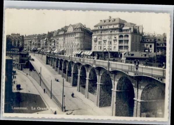 Lausanne VD Lausanne Le Grand Pont