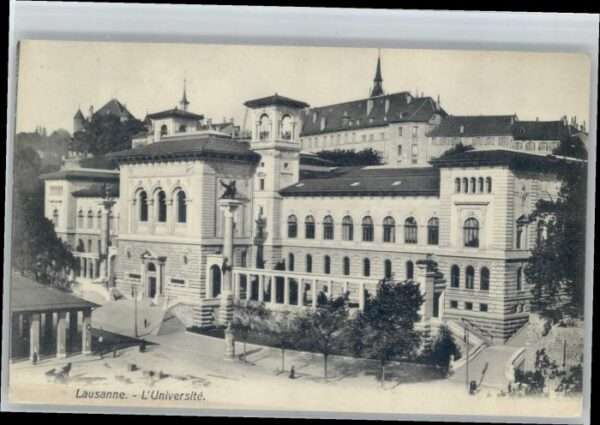 Lausanne VD Lausanne Universität