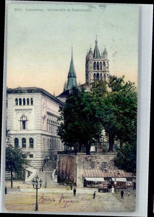 Lausanne VD Lausanne Universität Kathedrale
