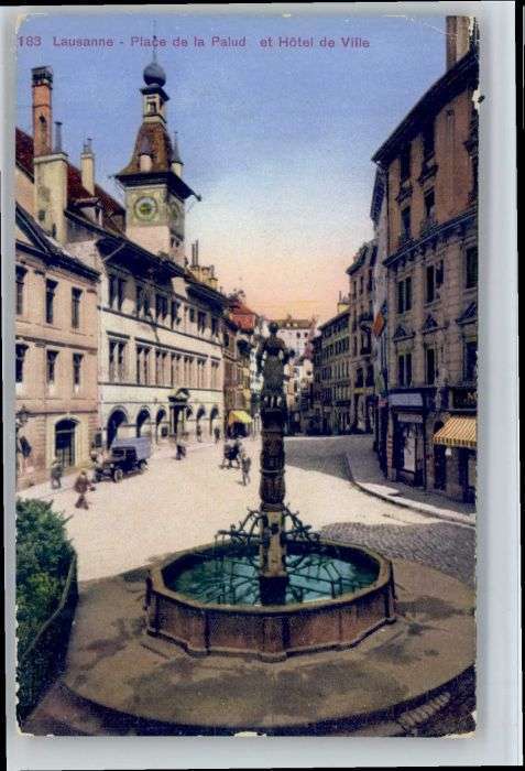 Lausanne VD Lausanne Hotel de Ville