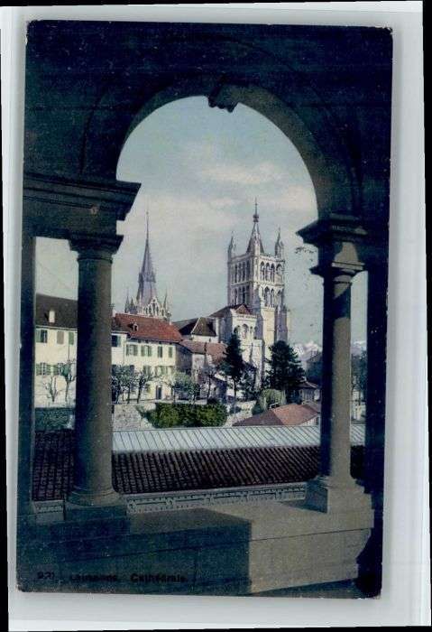 Lausanne VD Lausanne Kathedrale