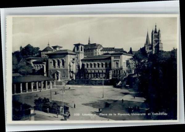 Lausanne VD Lausanne Universität Kathedrale