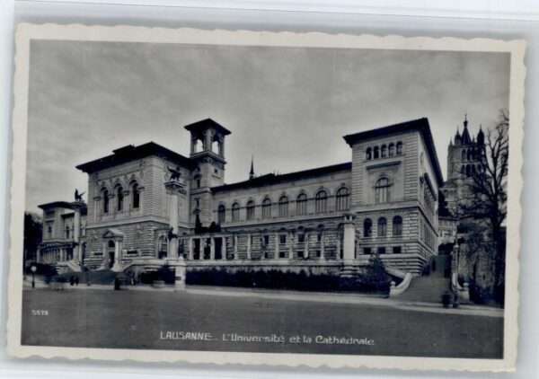 Lausanne VD Lausanne Universität Kathedrale