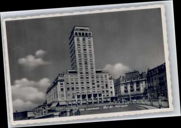 Lausanne VD Lausanne Bel Air Metropole