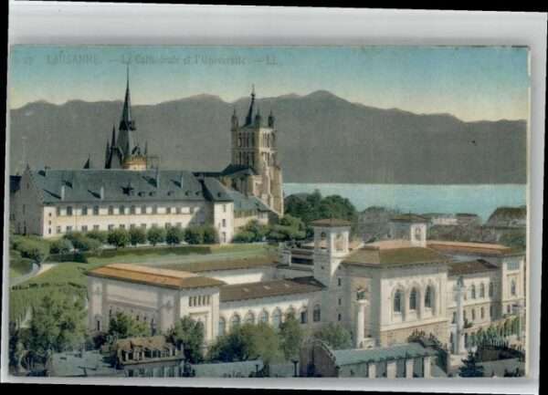 Lausanne VD Lausanne Universität Kathedrale